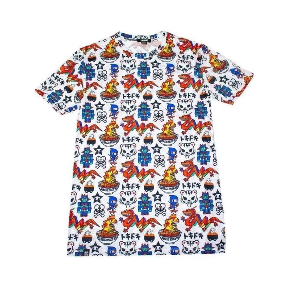 NWT Tokidoki Major TKDK Sublimated Men's Sublimated Tee -M